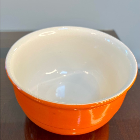 Waechtersbach Orange 6 Inch Serving Bowl Vintage 1970s Excellent - Picture 2 of 12